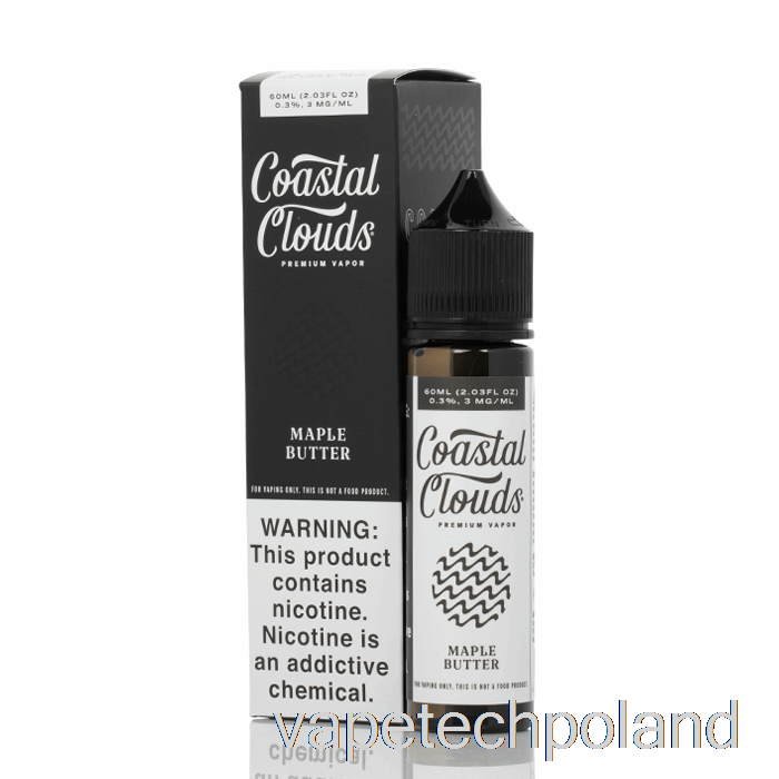 Vape Polska Maple Butter - Coastal Clouds Co. - 60ml 0mg